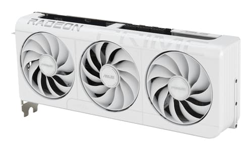 ASUS PRIME - OC Edition - graphics card - Radeon RX 9070 XT - 16 GB - white — view 7