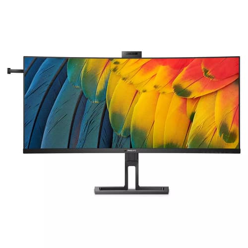 Philips 40B1U6903CH - 6000 Series - LED monitor - curved - USB - 39.7" - 5120 x 2160 WUHD @ 75 Hz - IPS - 300 cd/m� - 1000:1 - HDR10 - 4 ms - Thunderbolt 4, 2xHDMI, DisplayPort - speakers - textured black