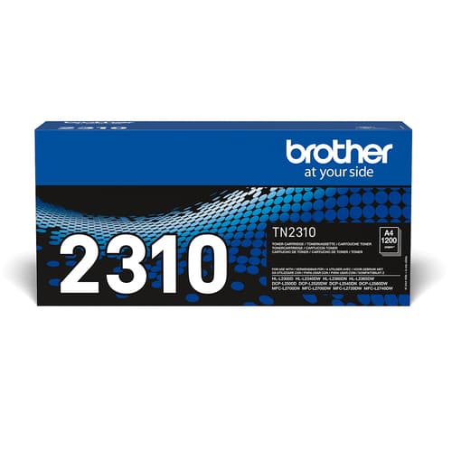 Brother TN2310 - Black - original - toner cartridge - for Brother DCP-L2500, L2520, L2560, HL-L2300, L2340, L2360, L2365, MFC-L2700, L2720, L2740
