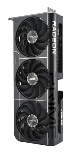 ASUS Prime Radeon RX 9060 XT 16GB - OC Edition - graphics card - Radeon RX 9060 XT - 16 GB GDDR6 - PCI Express 5.0 - HDMI, 2 x DisplayPort - box — view 16