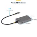 StarTech.com - Hub - 4 x USB 3.2 Gen 1 + 1 x USB-C + 1 x USB-C 3.2 Gen 1 - desktop thumbnail 7