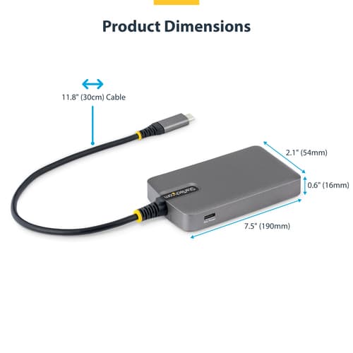 StarTech.com - Hub - 4 x USB 3.2 Gen 1 + 1 x USB-C + 1 x USB-C 3.2 Gen 1 - desktop — view 8