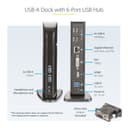 USB 3.0 Port Replicator Notebook Docking Station
