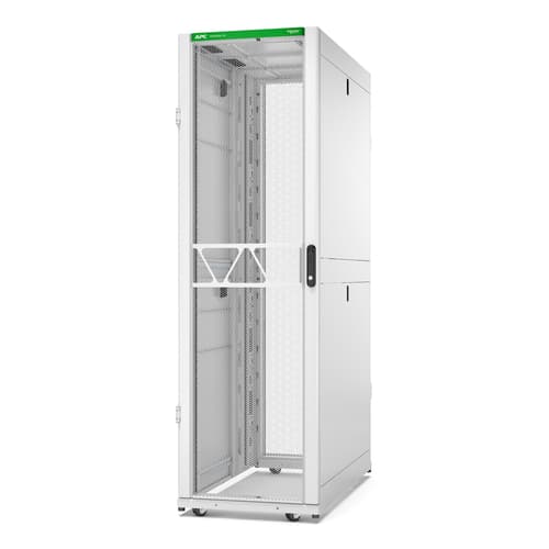 APC NetShelter SX Gen 2 - Rack cabinet - 1991H x 600W x 1200D mm, with sides - floor-standing - white - 42U - 19" - TAA Compliant