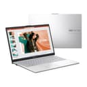 ASUS Vivobook Go 15 E1504GA-NJ571WS - 180-degree hinge design - Intel N-series - N200 / up to 3.4 GHz - Win 11 Home in S mode - UHD Graphics - 4 GB RAM - 128 GB SSD UFS 2.1 - 15.6" 1920 x 1080 (Full HD) - Wi-Fi 6E, Bluetooth - cool silver