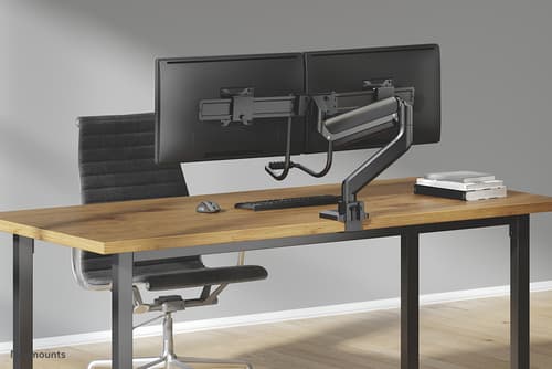Neomounts by Newstar Screen Desk Mount 2 screens(topfix clamp &grommet) — view 18