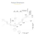 StarTech.com Triple Monitor Desk Mount For Up To Three 27in Screens, VESA 75x75/100x100, Tool-Less Arm Adjustments, C-Clamp/Grommet Mount, Spring-Assisted Arms
