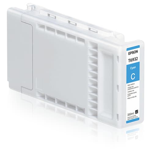 Epson T6932 - 350 ml - cyan - original - ink cartridge - for SureColor SC-T3000, SC-T3000 POS, SC-T5000, SC-T5000 POS, SC-T5200, SC-T7000 POS