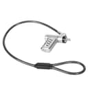 Targus DEFCON - Security cable lock - ultimate, universal, with adaptable lock head - silver - 30 cm (pack of 25) thumbnail 2