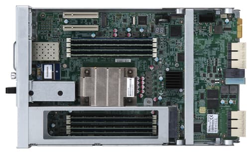 QNAP ES2486dc - NAS server - 24 bays - rack-mountable - SAS 12Gb/s - RAID 0, 1, 5, 6, 10, 50, JBOD, 60, RAID TP - RAM 96 GB - Gigabit Ethernet / 10 Gigabit Ethernet - iSCSI support - 2U — view 10
