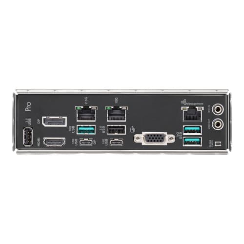 ASUS Pro WS B850M-ACE SE - motherboard - micro ATX - Socket AM5 - AMD B850 — view 8