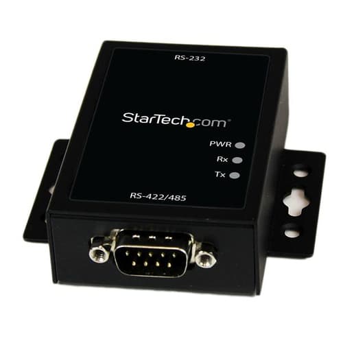 StarTech.com Industrial RS232 to RS422/485 Serial Port Converter w/ 15KV ESD Protection - RS232 to RS 422 RS485 Converter Adapter (IC232485S) - Serial adapter - RS-232 - RS-422/485 x 1 - black