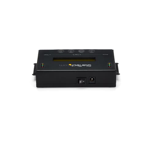 StarTech.com 1:1 Hard Drive Duplicator and Eraser for 2.5" & 3.5" SATA HDD SSD - LCD & RS-232 �- 14GBpm Duplication Speed - Cloner & Wiper (SATDUP11) - Hard drive duplicator - 2 bays (SATA-600) - for P/N: SVA12M5NA — view 6