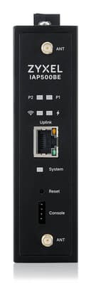 Zyxel NebulaFlex Pro IAP500BE - Radio access point - 4-stream, BE5000, industrial - Wi-Fi 7, 2.5GbE, 1GbE - Wi-Fi 7 - 2.4 GHz, 5 GHz - cloud-managed - rail mountable thumbnail 1