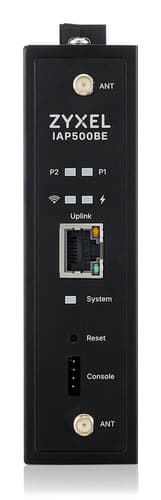 Zyxel NebulaFlex Pro IAP500BE - Radio access point - 4-stream, BE5000, industrial - Wi-Fi 7, 2.5GbE, 1GbE - Wi-Fi 7 - 2.4 GHz, 5 GHz - cloud-managed - rail mountable