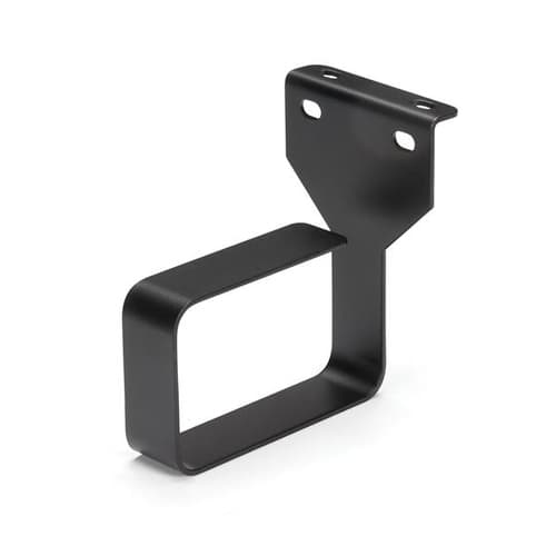 StarTech.com 2.4 x 3.9in Vertical Cable Management D Ring - 1.5U Metal D-Ring Hooks - Wire Organizer for 2 or 4-Post Network/Server Racks (CMHOOKMW) - Cable management ring - black - 1U - for P/N: RACK-18U-20-WALL-OA, RACK-21U-20-WALL-OA, RACK-24U-20-WALL-OA, RK3236BKF, RKQMCAB12V2