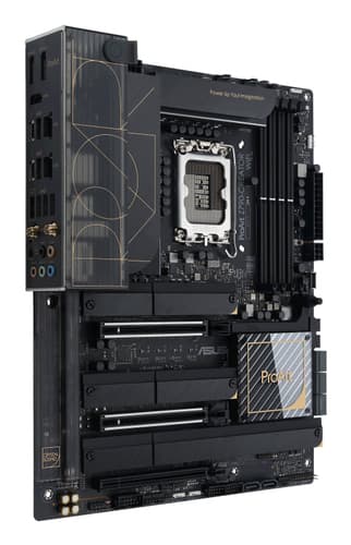 ASUS ProArt Z790-CREATOR WIFI - Motherboard - ATX - LGA1700 Socket - Z790 Chipset - USB4, USB 3.2 Gen 2, USB-C 3.2 Gen 2x2, USB 3.2 Gen 1 - 10 Gigabit LAN, 2.5 Gigabit LAN, Wi-Fi 6E, Bluetooth - onboard graphics (CPU required) - HD Audio (8-channel) — view 5