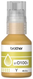 Brother BTD100Y - 48.8 ml - high capacity - yellow - original - hanging box - ink refill - for Brother DCP-T530DW, DCP-T730DW, MFC-T930DW thumbnail 2