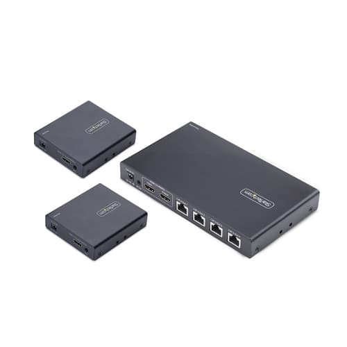 4-Port HDMI Extender/Splitter Over CAT6 — view 3