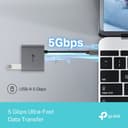 TP-LINK USB TYPE-C 3-PORT HUB thumbnail 6