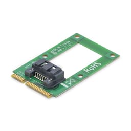 StarTech.com mSATA to SATA HDD / SSD Adapter - Mini SATA to SATA Converter Card - mSATA to SATA 2.5/3.5 Hard Drive Adapter Converter Card (MSAT2SAT3) - Storage controller - 1 Channel - mSATA - SATA 6Gb/s