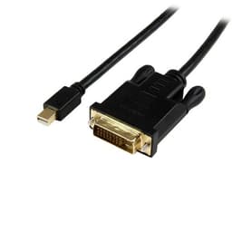 StarTech.com 6 ft Mini DisplayPort to DVI Active Adapter Converter Cable - 6ft (1.8m) Active mDP to DVI Cable for PC - 1920x1200 - Black (MDP2DVIMM6BS) - DisplayPort cable - Mini DisplayPort (M) to DVI-D (M) - 1.8 m - active - black