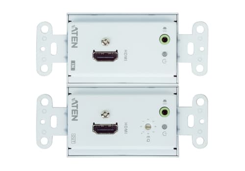 ATEN VE806 HDMI Over Cat 5 Extender Wall Plate - Video/audio extender - over CAT 5 - up to 60 m — view 3
