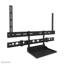 Neomounts AV60-500BL - Mounting kit (mount bracket, laptop shelf) - for video bar / laptop - universal - black - screen size: 43"-110" - VESA-mountable thumbnail 7