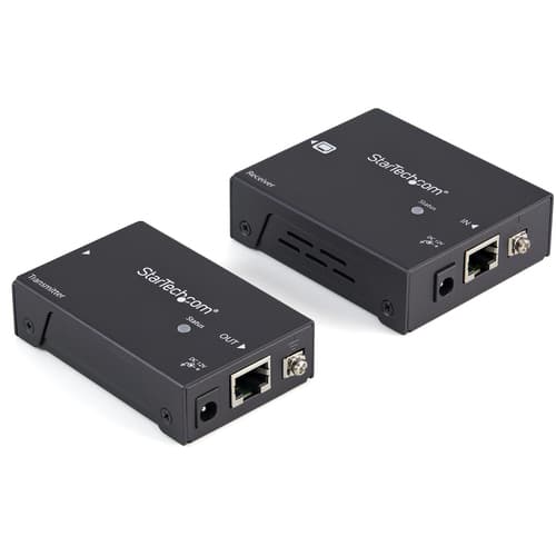 StarTech.com 330 ft. (100 m) HDMI Over CAT5e / CAT6 Extender - HDMI over CAT5e - HDBaseT Extender - 4K30 - HDMI Video Extender (ST121HDBTPW) - Video/audio extender - over CAT 5e/6 - up to 100 m - for P/N: ST121HDBTRP, SVA12M2NEUA, SVA12M5NA