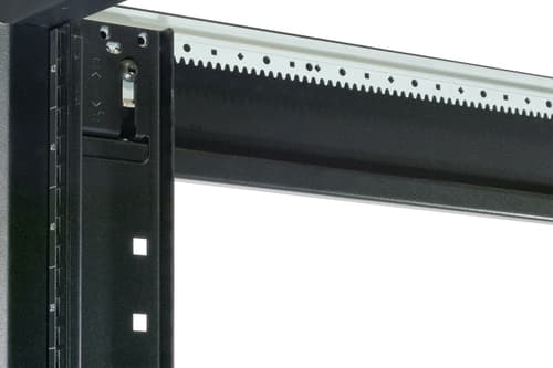 NetShelter SX 42U 600mm Wide x 1070mm Deep Enclosure with Sides Black. Size (WxDxH: 60 cm x 107 cm x 199 cm) May require special handling and delivery can take up to 3 days due to the size. Check with sales. — view 10