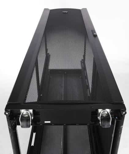 NetShelter SX 42U 600mm Wide x 1070mm Deep Enclosure with Sides Black. Size (WxDxH: 60 cm x 107 cm x 199 cm) May require special handling and delivery can take up to 3 days due to the size. Check with sales. — view 27