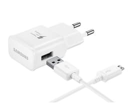 SAMSUNG 2 PIN 2AMP ADAPTOR WHITE