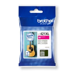 Brother LC421XLM - High Yield - magenta - original - ink cartridge - for Brother DCP-J1140DW, DCP-J1800DW, MFC-J1010DW, MFC-J1012DW