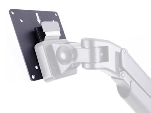 *Non Cancellable/Non Returnable (NCNR)* VESA 75 100 QUICK RELEASE PLATE BL
