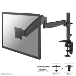 Neomounts FPMA-D950 - Mounting kit - full-motion - for LCD display - black - screen size: 10"-30" - clamp mountable, grommet, desk-mountable