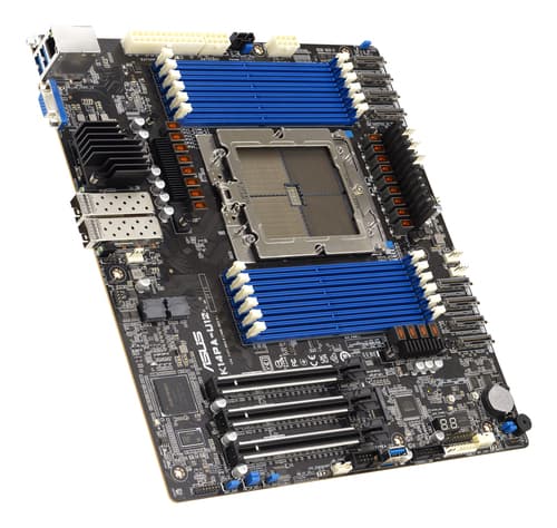 ASUS K14PA-U12 - Motherboard - SSI CEB - AMD no CPU - Socket SP5 - 2 x 25 Gigabit LAN - onboard graphics — view 3