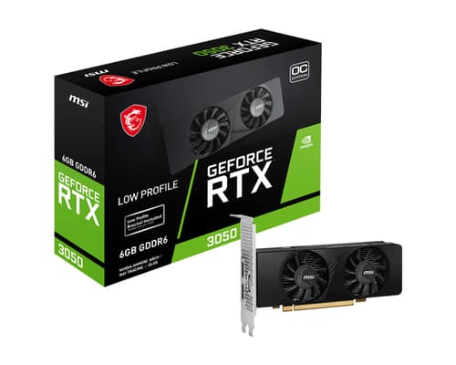 MSI  RTX 3050 LP 6G OC — view 1