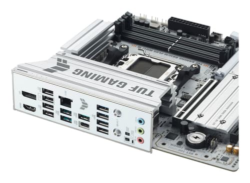 ASUS TUF GAMING B850M-PLUS WIFI7 W - motherboard - micro ATX - Socket AM5 - AMD B850 — view 8