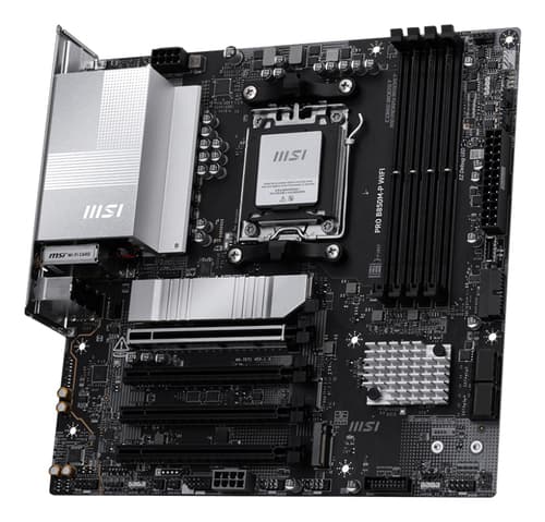 MSI PRO B850M-P WIFI AMD B850 Socket AM5 Micro ATX — view 4
