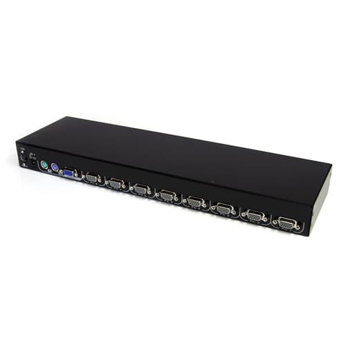StarTech.com 8-port KVM Module for Rack-mount LCD Consoles with additional PS/2 and VGA Console (CAB831HD) - KVM switch - 8 x KVM port(s) - 1 local user - desktop - for P/N: RACKCOND1701, RACKCONS1916, RKCONS1908K, RKCONS1916K, SVUSBVGA10, SVUSBVGA6