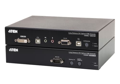 ATEN CE 690 Local and Remote Units - KVM / audio / serial / USB extender - USB - up to 20 km - 1310 nm / 1550 nm