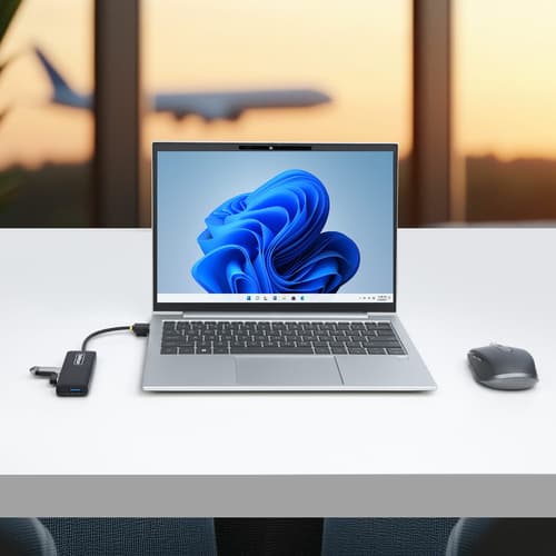 StarTech.com 4-Port USB-A Hub, 5Gbps, Bus Powered, Small Travel Mini Hub - Hub - 4 x USB 3.2 Gen 1 - desktop — view 8
