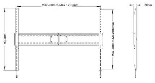 UNI FIXED WALLMOUNT HD MAX — view 23