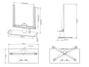 *Non Cancellable/Non Returnable (NCNR)* VESA TABLESTAND TURN M thumbnail 20