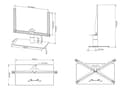 *Non Cancellable/Non Returnable (NCNR)* VESA TABLESTAND TURN L thumbnail 20