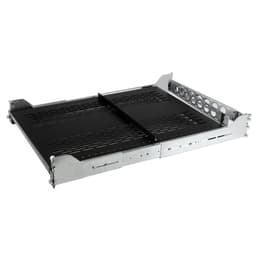 StarTech.com 2U Vented Sliding Server Rack Shelf w/ Cable Management Arm - 27.7 to 31.6in Adjustable Mounting Depth - 50lb - 24in Deep - Rack shelf - black - 2U - 19" - for P/N: RK1233BKM, RK2433BKM, RK2537BKM, RK3236BKF, RK4236BKB, RK4242BK24, RK4242BK30