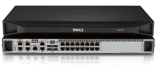Dell Digital DMPU2016-G01 - KVM switch - Managed - 16 x KVM port(s) - 1 local user - 2 IP users - rack-mountable - TAA Compliant