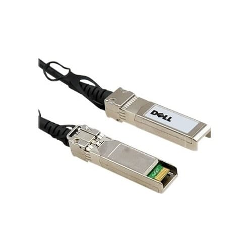 Dell 40GbE Passive Copper Direct Attach Cable - Network cable - QSFP+ to QSFP+ - 3 m - for Networking C9010, S6010, PowerEdge C6420, PowerSwitch S4112, S5212, Networking S4048 — view 1