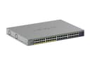 NETGEAR GS748PP - Switch - unmanaged - 24 x 10/100/1000 + 24 x 10/100/1000 (PoE+) - desktop, wall-mountable - PoE+ (380 W) thumbnail 3