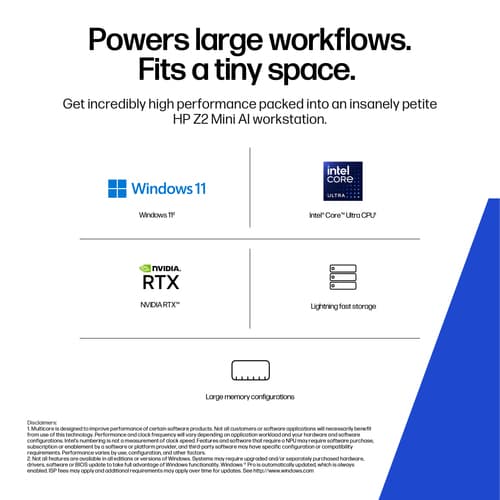 HP Workstation Z2 G1i